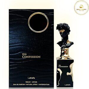 LATTAFA His Confession by Lattafa Eau De Parfum, 3.4fl oz *SEALED*